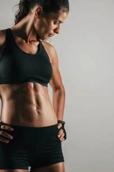 Toning Up at Home: The Ultimate Guide to Bodyweight Exercises 2 Image of woman's toned stomach after bodyweight exercises Loughborough and non-surgical treatment from Lipo 360