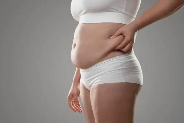 The Hidden Connection: How Stress Shapes Your Fitness and Body Composition 1 Image of stress belly Loughborough How Lipo 360 can help manage your symptoms