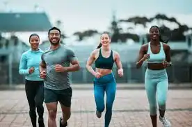 Achieving the Perfect Tone: How Often Should You Exercise for Results? 3 image of man and 3 women doing cardio exercise Loughborough to help tone and remove fat from the body.